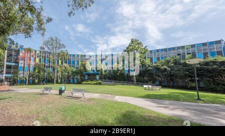 Bradfield Senior College sur le campus de St Leonards TAFE est une école secondaire supérieure pour les années 11 et 12 étudiants spécialisés dans les industries créatives. Banque D'Images