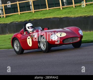 Conrad Ulrich, Maserati 300 S, Freddie March Memorial Trophy, Sports Racing Cars, Goodwood Revival 2017, septembre 2017, automobiles, voitures, circuit rac Banque D'Images