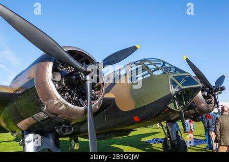 1943 Bristol Blenheim Mk1, Goodwood Revival 2018, West Sussex Royaume-Uni Banque D'Images