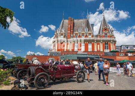 Ascension de la colline du Château Impney 2018 Banque D'Images