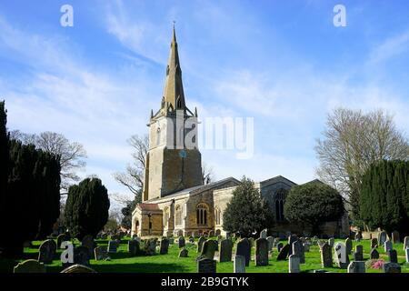 Église Saint-Pierre, Sharnbrook Banque D'Images