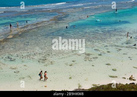 Lagon de Yanchep, Yanchep, Perth, Australie occidentale. Banque D'Images