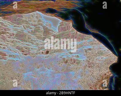 Petra. Les oléandres dans la vallée près de Petra proprement dit. 1940, Jordanie, Petra (ville éteinte Banque D'Images