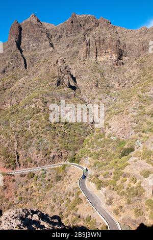 Teneriffa Masca Schlucht, Tenerife, canyon de Masca Banque D'Images