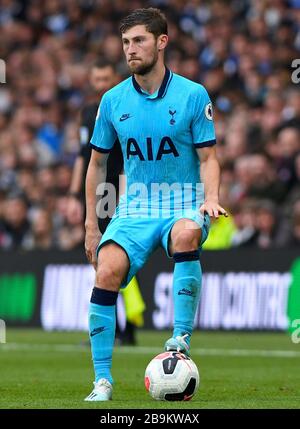 Ben Davies de Tottenham Hotspur - Brighton & Hove Albion / Tottenham Hotspur, Premier League, Amex Stadium, Brighton, Royaume-Uni - 5 octobre 2019 usage éditorial seulement - les restrictions de DataCo s'appliquent Banque D'Images