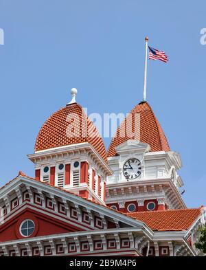 Le palais de justice historique Crown point, dans l'État de l'Indiana, aux États-Unis Banque D'Images