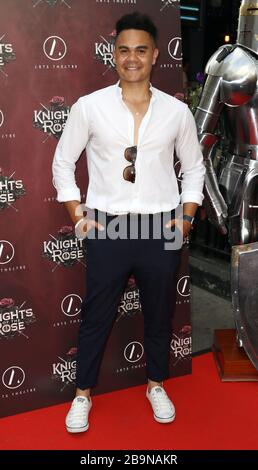 5 juillet 2018 - Londres, Angleterre, Royaume-Uni - Chevaliers de la Rose Press Night photo Shows: Jason Brock Banque D'Images