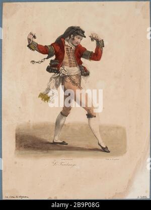 Le Fandango. Banque D'Images