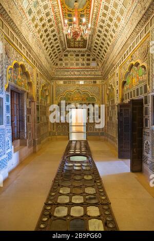 Sheesh Mahal Mehrangarh fort Jodhpur Rajasthan Inde Banque D'Images