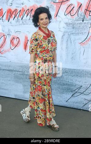 19 juin 2018 - Londres, Angleterre, Royaume-Uni - Serpentine Summer Party 2018 à la Serpentine Gallery photo Shows: Bianca Jagger Banque D'Images