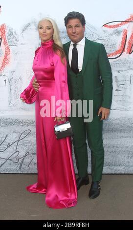 19 juin 2018 - Londres, Angleterre, Royaume-Uni - Serpentine Summer Party 2018 à la Serpentine Gallery photo Shows: Tamara Beckwith (L) et Giorgio Veroni Banque D'Images