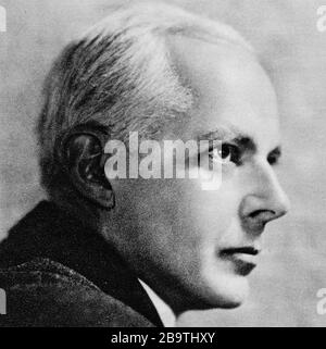 BELA BARTOK (1881-1945) compositeur, pianiste et collectionneur de musique folk hongrois, vers 1927 Banque D'Images