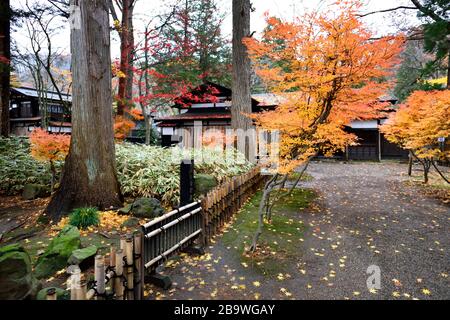 Kanunodate Akita Japon Banque D'Images