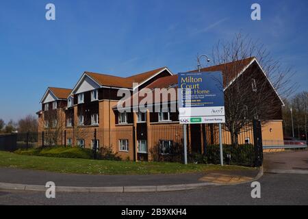 Milton court Care Home, Kents Hill, Milton Keynes Banque D'Images