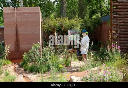 21 mai 2018 - Londres, Angleterre, Royaume-Uni - RHS Chelsea Flower Show Press Day photo Shows: General View Banque D'Images