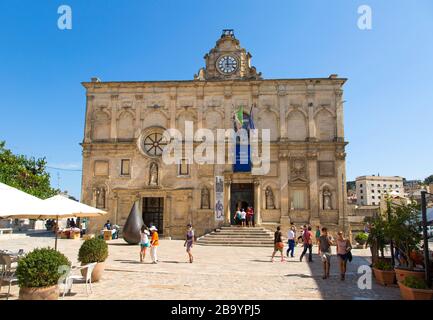 Palais du Musée du Palazzo Lanfranchi; Matera; Sassi; Basilicate; Italie; Europe Banque D'Images