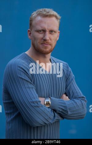 Kevin McKidd, au Edinburgh International Film Festival, Édimbourg, Écosse, août 2003. Banque D'Images