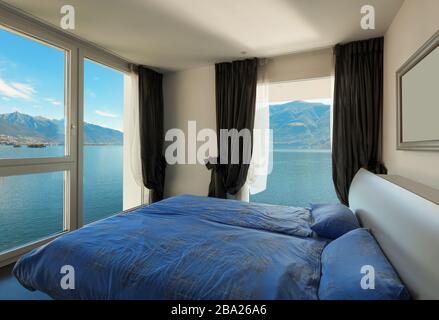 L'intérieur, belle chambre, appartement moderne Banque D'Images