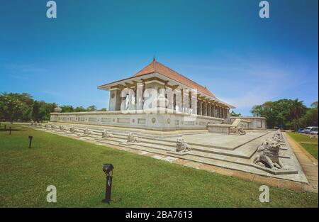 Salle de commémoration de l'indépendance à Colombo, Sri Lanka Banque D'Images