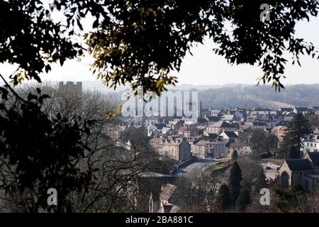 Richmond, Yorkshire du Nord, Royaume-Uni. 27/2/2019. Photo: Stuart Boulton. Banque D'Images