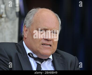 Martin Jol, responsable de Fulham Banque D'Images