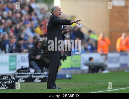 Martin Jol, responsable de Fulham Banque D'Images