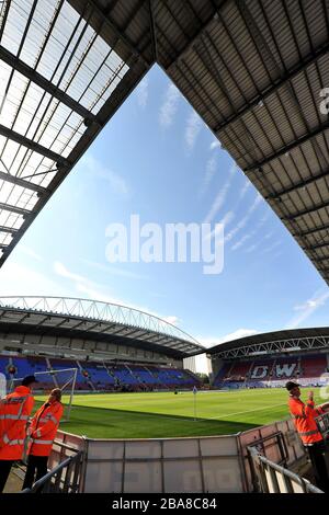 Vue générale sur le stade DW Banque D'Images