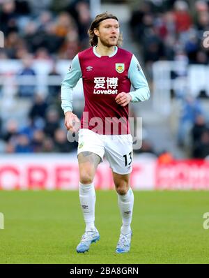 Burnley's Jeff Hendrick en action Banque D'Images