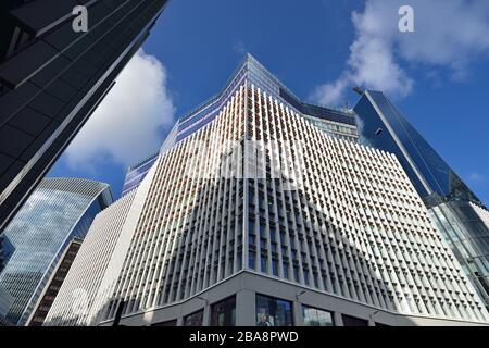 Un Court Fen, 10, Avenue Fenchurch, 120, Rue Fenchurch, Londres. Royaume-Uni Banque D'Images