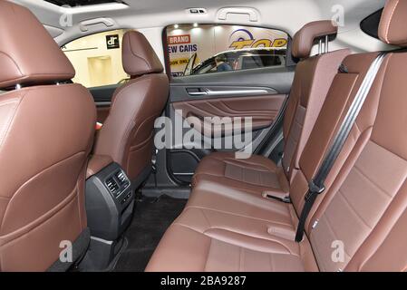 Sofia, Bulgarie - 14 octobre 2019: Haval F7 X présenté à Sofia Motor Show Banque D'Images
