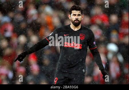 Atletico Madrid's Diego Costa Banque D'Images