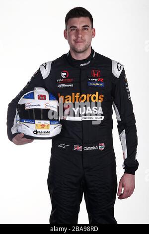 DaN Cammish (GBR) Halfords Yuasa Racing Honda Civic Type R. Banque D'Images