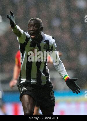 Le Papiss Demba Cisse de Newcastle United interjette appel d'une décision Banque D'Images