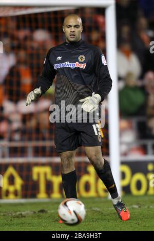 Le gardien Carl Ikeme Wolverhampton Wanderers Banque D'Images