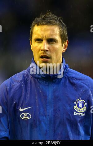 Phil Jagielka, Everton Banque D'Images