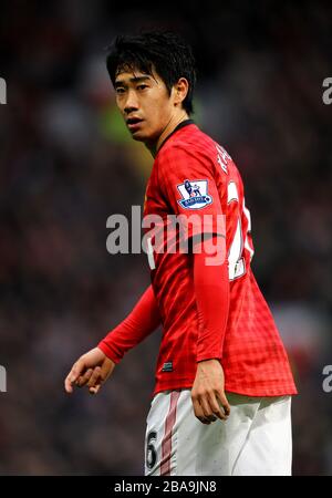 Shinji Kagawa de Manchester United Banque D'Images