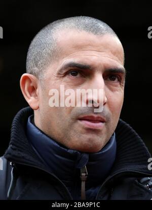 Nottingham Forest manager Sabri Lamouchi Banque D'Images