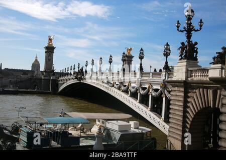 La Seine, Paris, France Banque D'Images