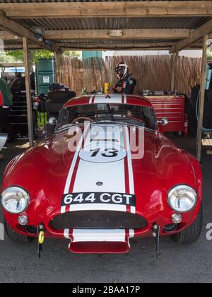 1964 Shelby Cobra, Goodwood Revival, West Sussex Royaume-Uni Banque D'Images