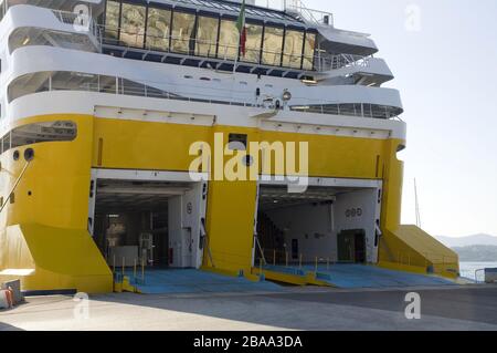 Ferry pour la Corse Toulon F 83 Banque D'Images