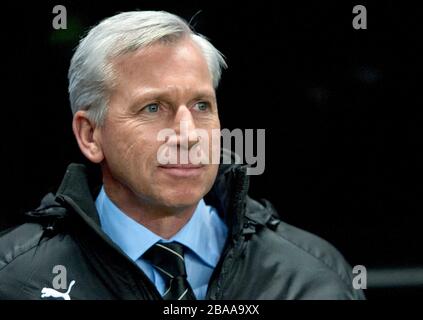 Le directeur de Newcastle United, Alan Pardew Banque D'Images