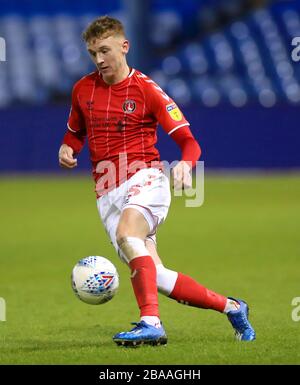 Alfie Doughty de Charlton Athletic en action Banque D'Images