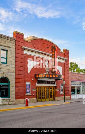 Heritage Theatre, Empress Theatre, fort MacLeod (Alberta), Canada Banque D'Images