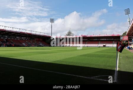 Vue générale du stade vitalité avant le match Banque D'Images