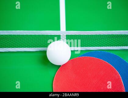 Tennis de table Banque D'Images