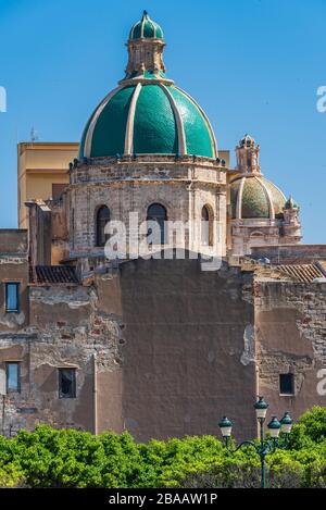 Eglise Anime Sante del Purgatorio dans la vieille ville de Trapani, Sicile près du port Banque D'Images