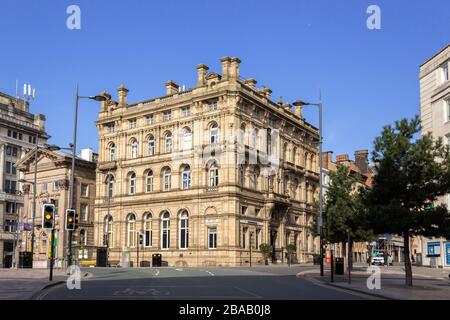 Quartier Liverpool Hotel, 62 Castle Street, ancien bâtiment de banque, Liverpool Banque D'Images