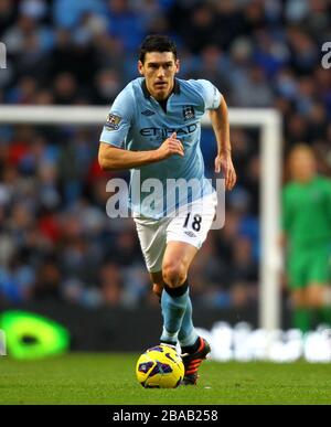 Gareth Barry, Manchester City Banque D'Images