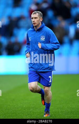 Tony Hibbert, Everton Banque D'Images