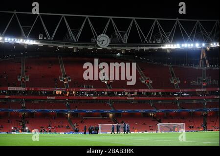 Vue générale du stade Emirates avant le match Banque D'Images